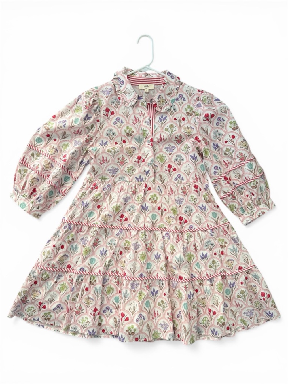 Floral Tiered Mini Dress